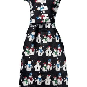Marquette Christmas Snowman Necktie Holiday Men's Accessory